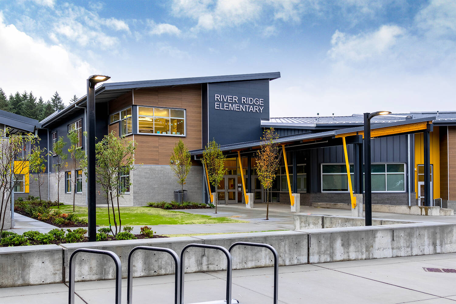 A bond measure approved by Kent School District voters in 2016 paid for the construction of the new River Ridge Elementary that opened in 2021. That measure boosted property taxes that Kent residents are paying over a 10-year period. COURTESY PHOTO, Kent School District