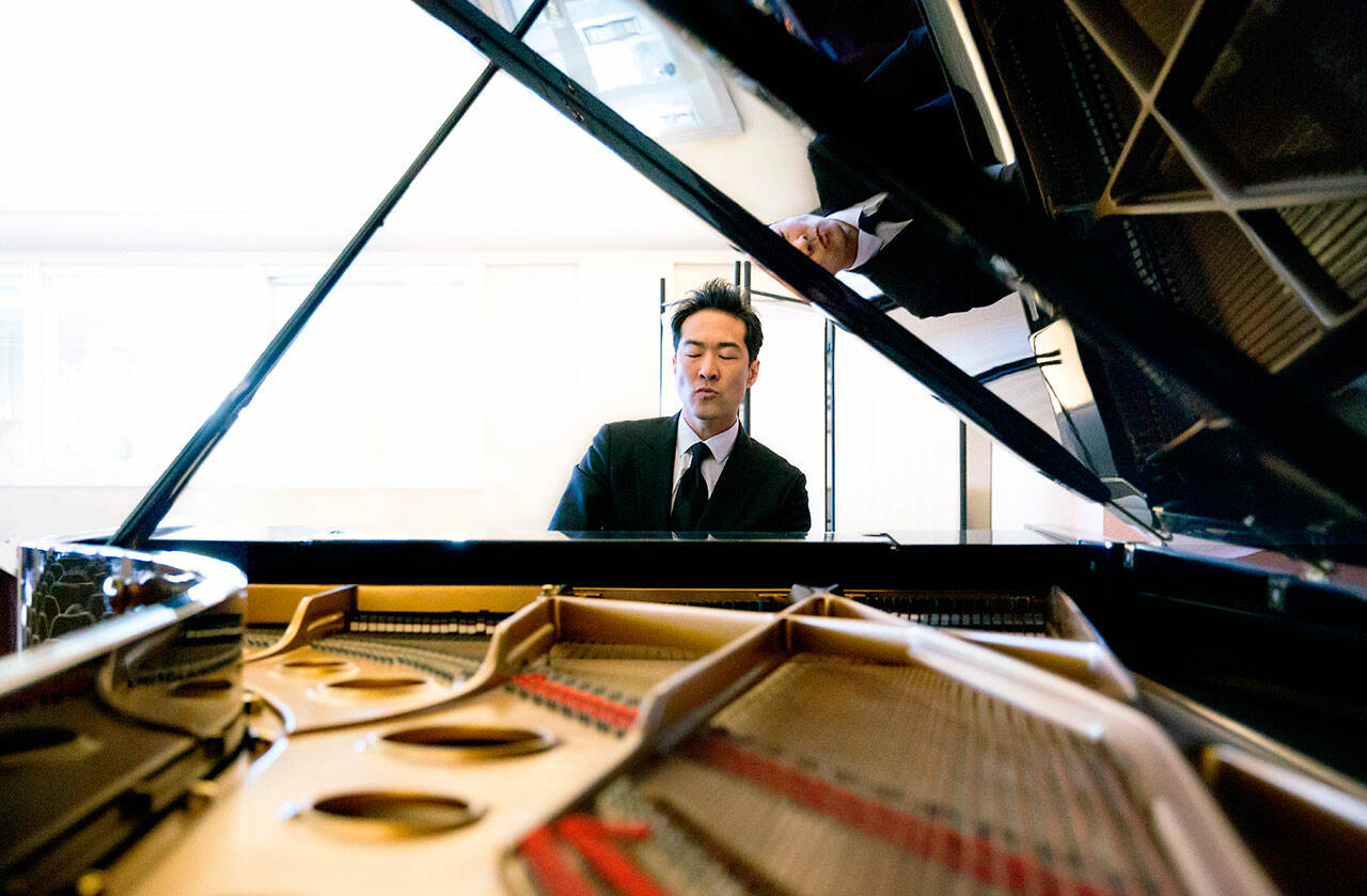 Classical pianist Alpin Hong will play Friday, March 18 at the Kent-Meridian Performing Arts Center. COURTESY PHOTO, City of Kent