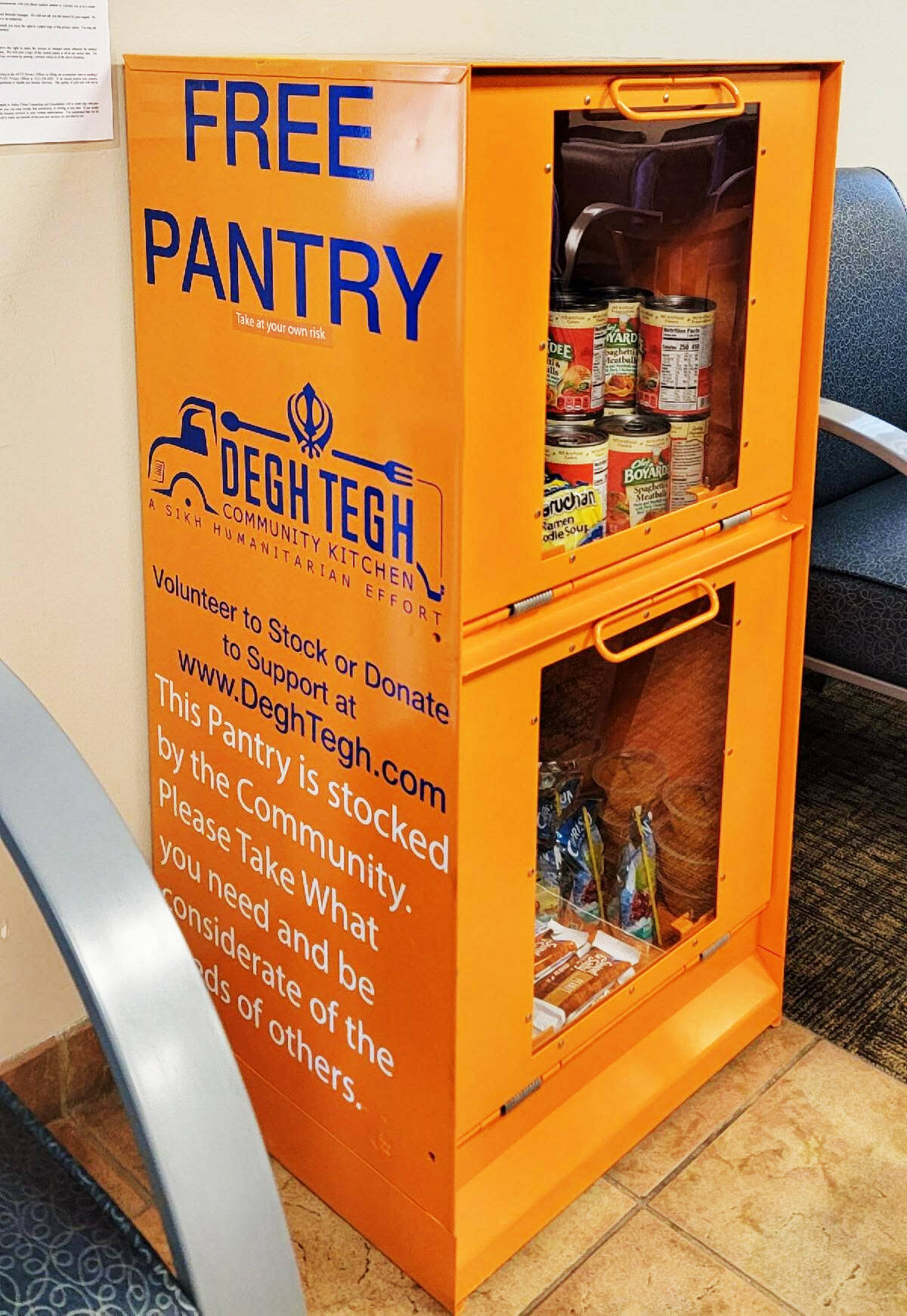 The Valley Cities Clinic in Kent, 325 W. Gowe St., will feature a free food pantry stocked by Degh Tegh Community Kitchen. COURTESY PHOTO, Valley Cities