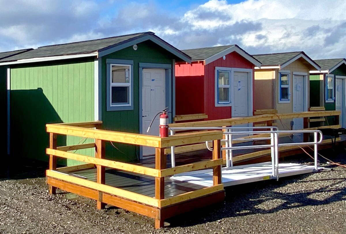 An example of the tiny homes a Seattle nonprofit wants to build in Kent. COURTESY PHOTO, Low Income Housing Institute