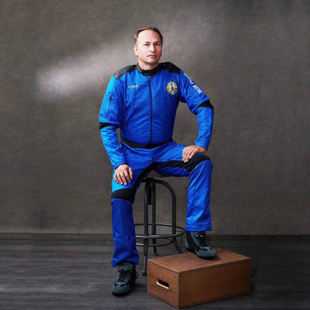 Evan Dick will take his second flight to space with Blue Origin on May 20. He also flew on the Dec. 11, 2021 mission. COURTESY PHOTO, Blue Origin