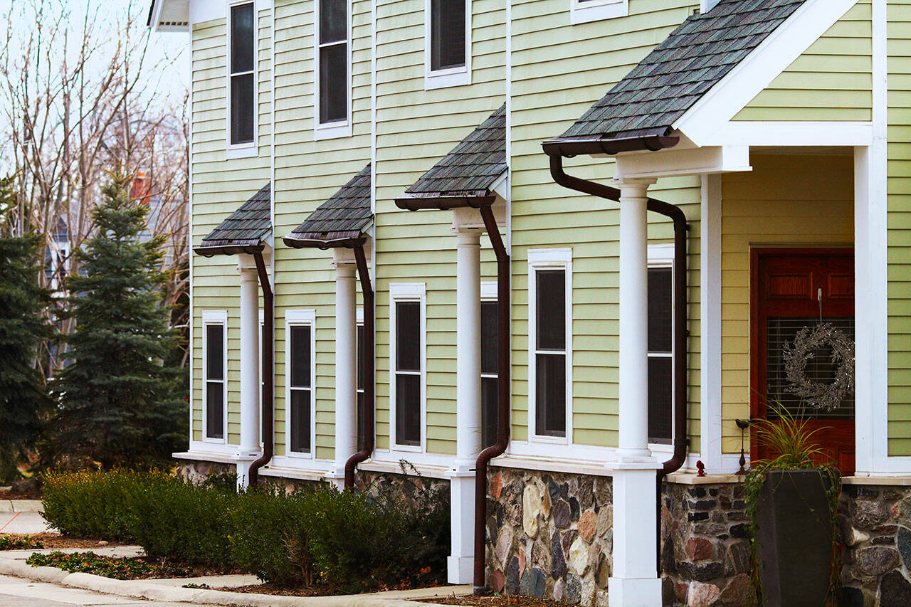 Townhomes. Stock Photo, Metro Creative Graphics