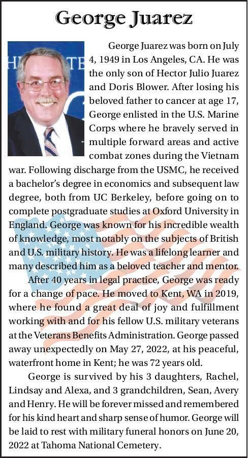 George Juarez | Obituary