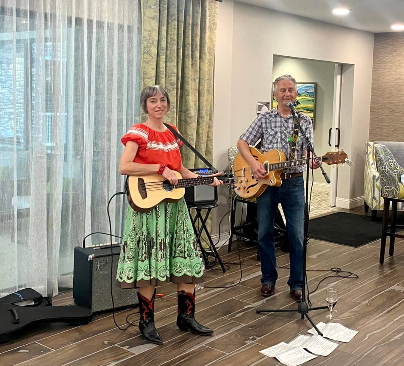The Honky Tonk Sweethearts performed as part of Father’s Day brunch at Cadence at Kent Meridian. Since opening June 6, there have been a wide range of opportunities to build community and learn new skills.