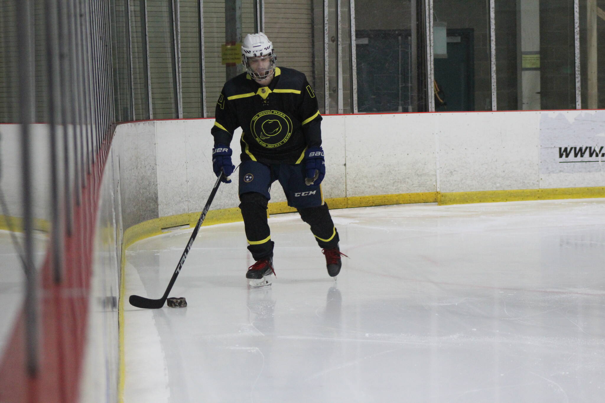 Adam Young trains at the Kent Valley Ice Centre a few days a week. Photo by Bailey Jo Josie/Sound Publishing