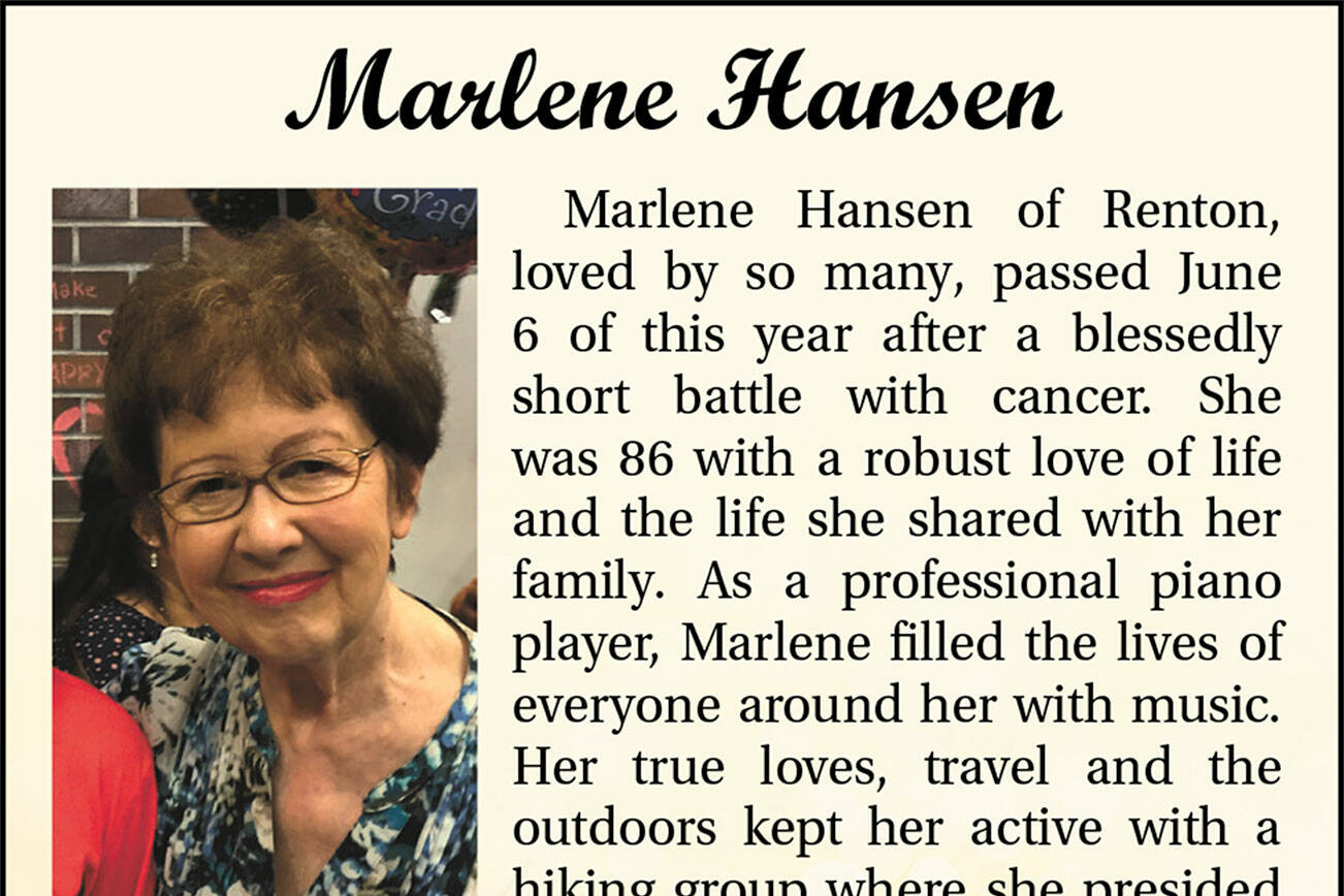 Marlene Hansen | Obituary