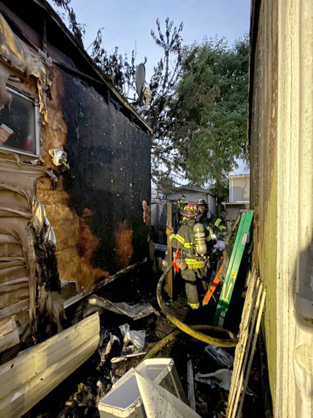 Fire damages mobile home in Kent; nobody injured Kent Reporter