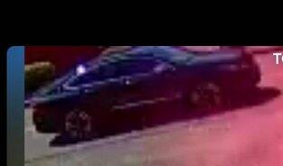 Police are searching for the driver and passenger of this vehicle.