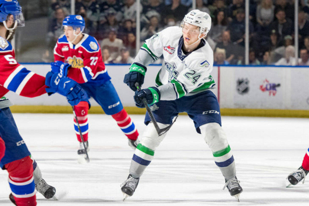 Reid Schaefer is one of the reasons the Seattle Thunderbirds received the No. 3 preseason ranking in the Canadian Hockey League. COURTESY FILE PHOTO, Brian Liesse, Seattle Thunderbirds