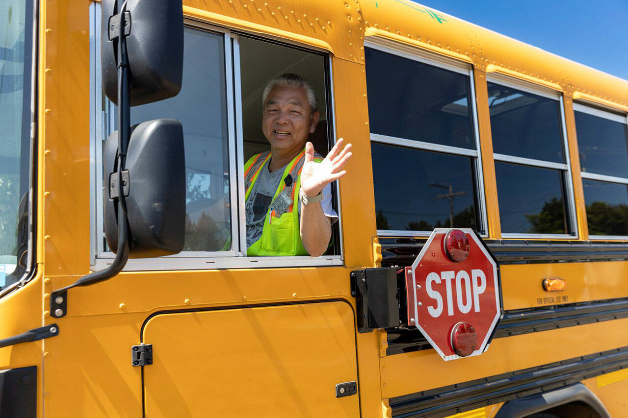 Kent School District bus driver Ivan Liu. COURTESY PHOTO, Kent School District