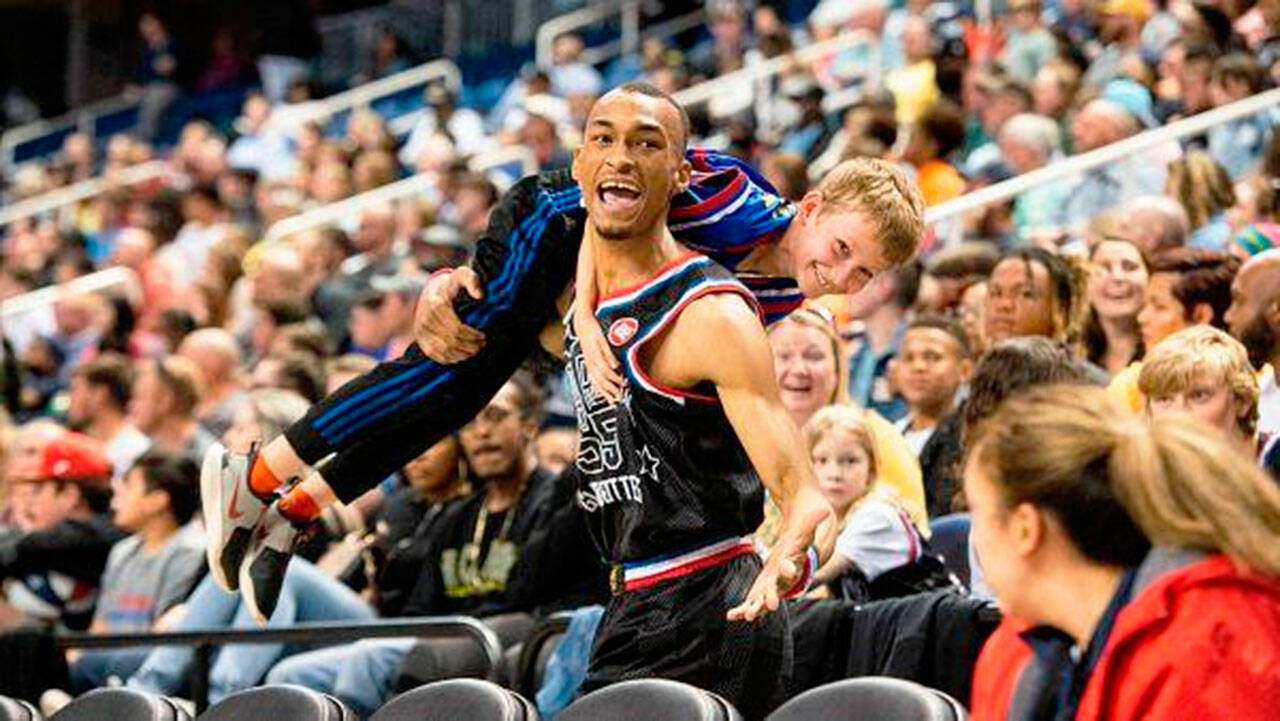 The Harlem Globetrotters will perform Sunday, Jan. 22 at the ShoWare Center in Kent. COURTESY PHOTO, ShoWare Center