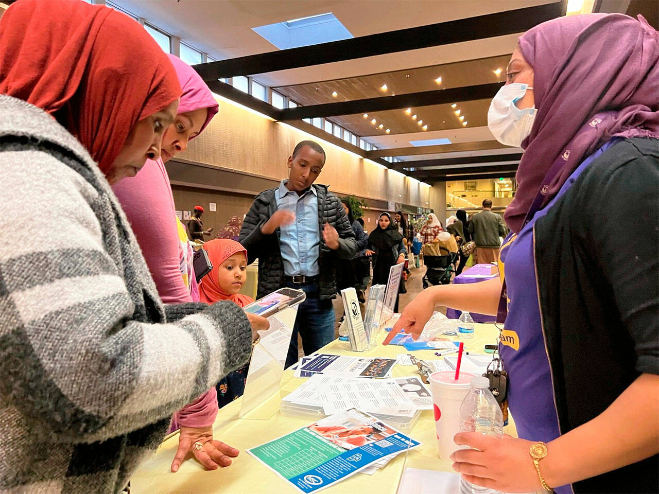 Residents attend the second annual Mother Africa health and wellness fair Oct. 28 in Kent. COURTESY PHOTO, Mother Africa