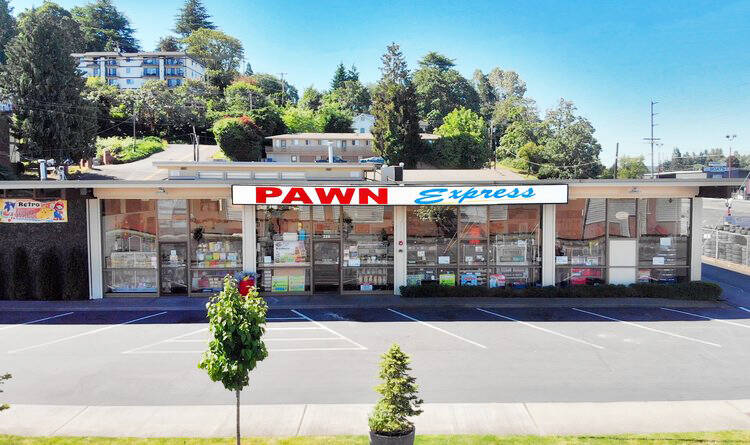 Pawn Express, 320 E. Gowe St., suffered about $75,000 to $100,000 in damages after an attempted break in. COURTESY PHOTO, Pawn Express