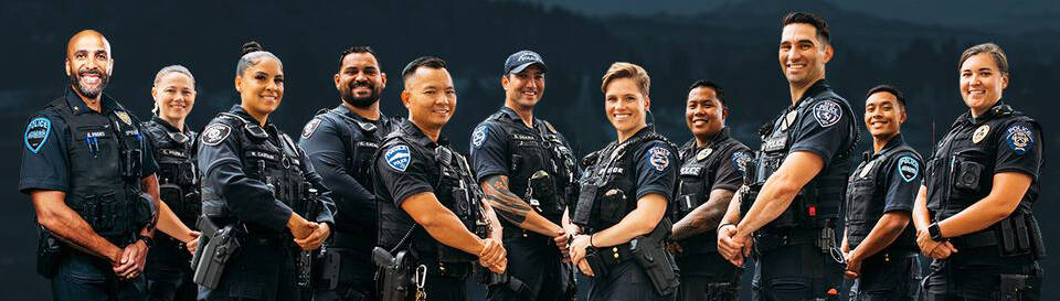 The Kent Police staff is fully staffed in December after a focus on recruiting and hiring. COURTESY PHOTO, Kent Police