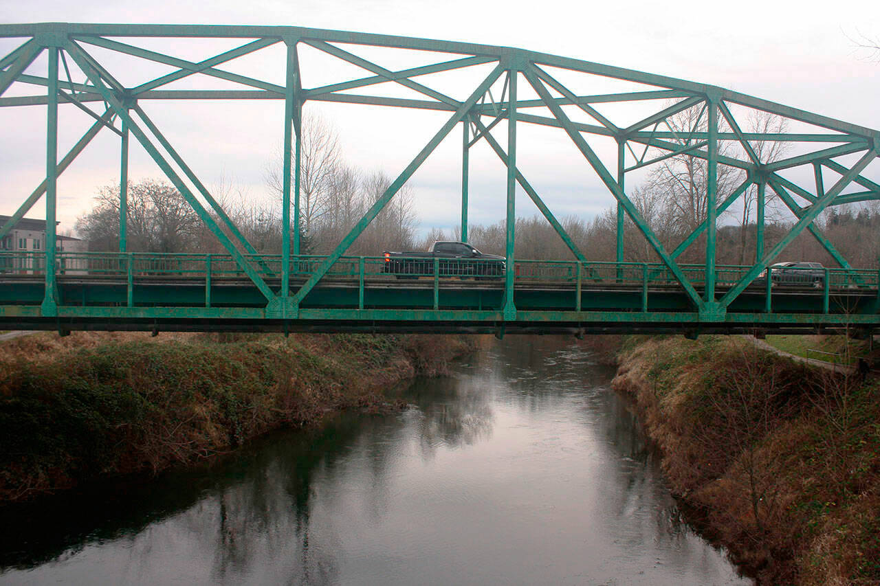 The Meeker Street Bridge above the Green River. STEVE HUNTER, Kent Reporter