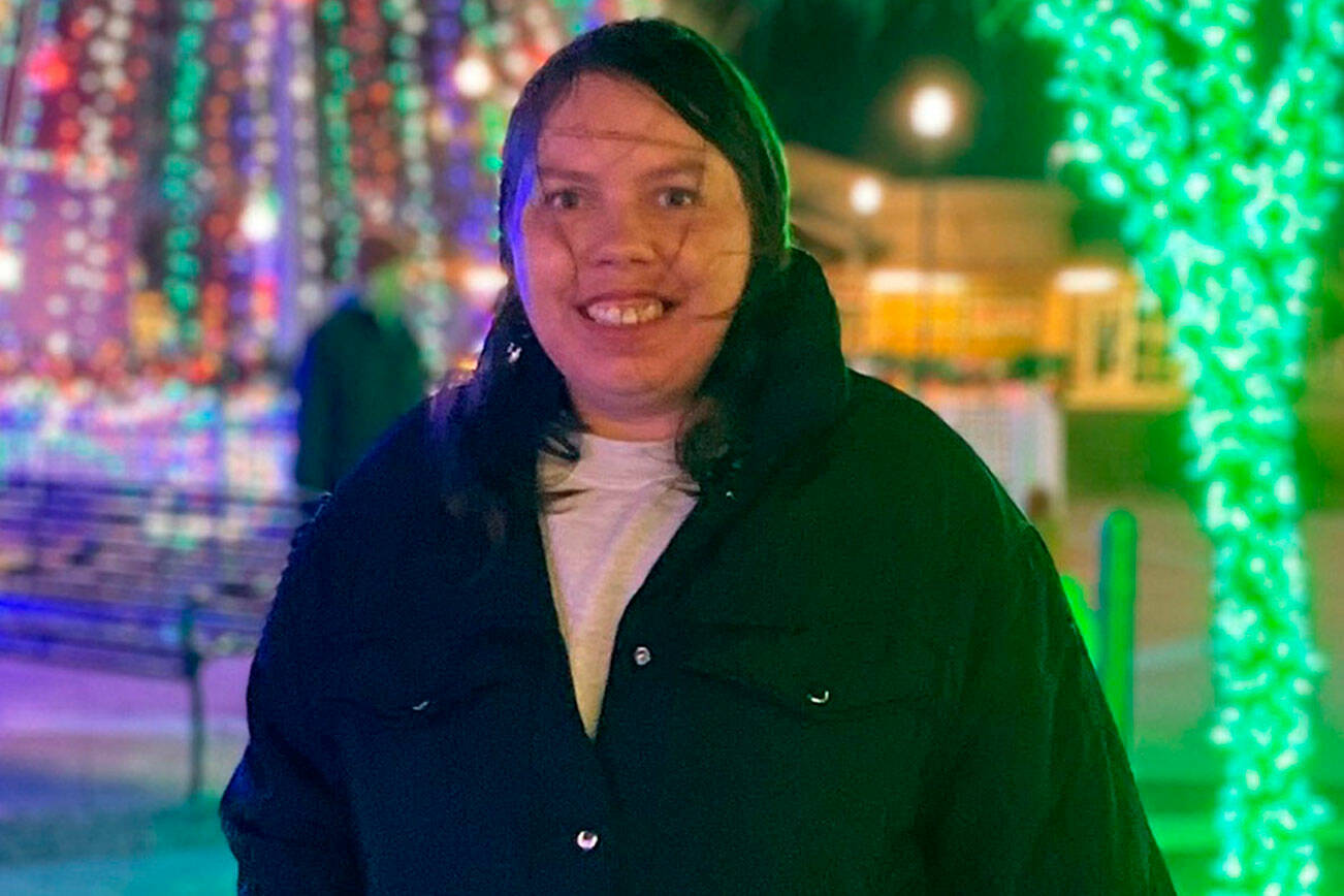 Kent Police are asking for the public’s help to find Nicole Shives, 34, who is mentally disabled. She’s been missing since Sunday, Jan. 22. COURTESY PHOTO,
