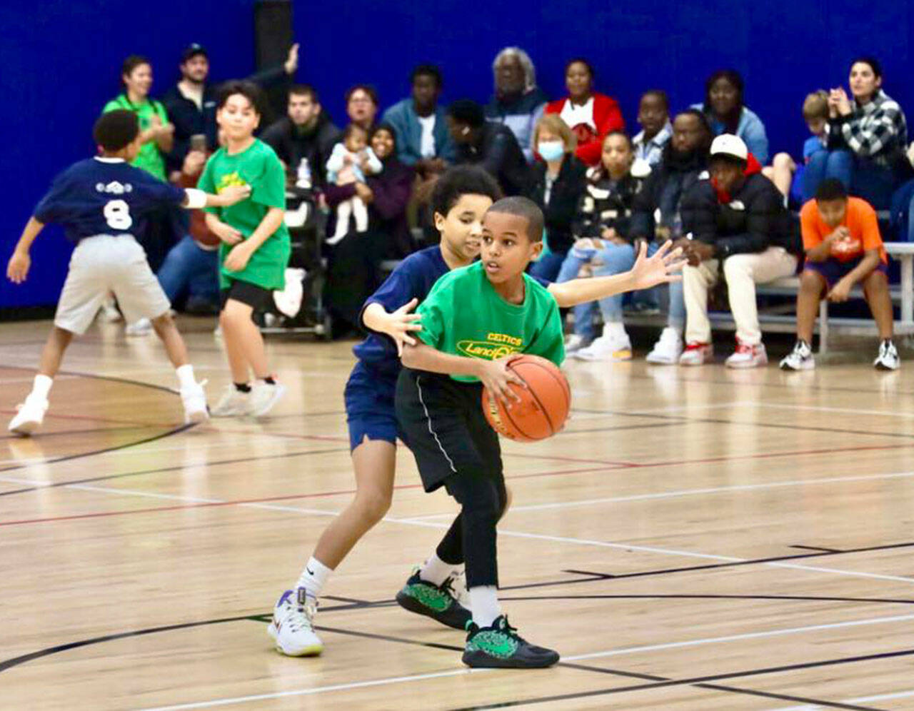 Players compete during opening week in January in the city of Kent Parks and Recreation league. COURTESY PHOTO, City of Kent Parks