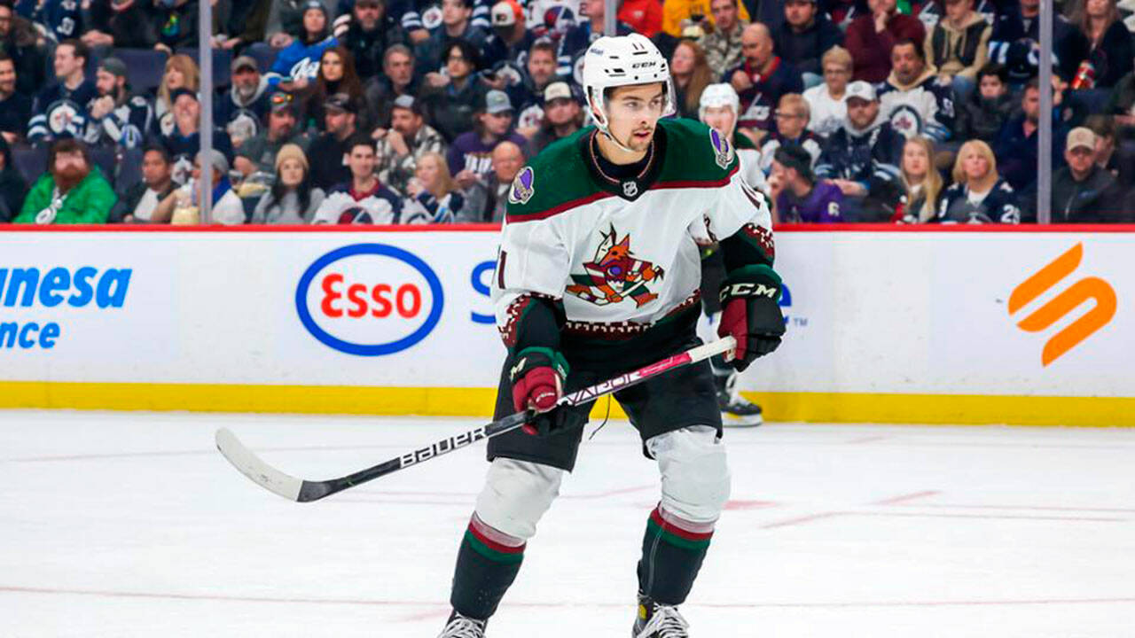 The Arizona Coyotes assigned forward Dylan Guenther to the already-loaded Seattle Thunderbirds. COURTESY PHOTO, Arizona Coyotes