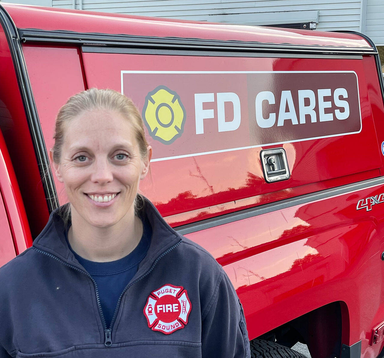 Nancy Reynolds of the Puget Sound Fire FD Cares program that is contracting with the Kent Police Department to serve as co-responders on certain calls. COURTESY PHOTO, Puget Sound Fire