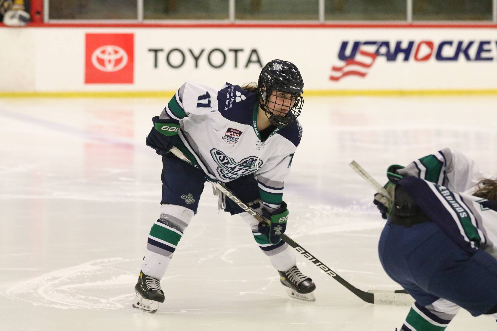 Joely Connell is a left wing forward for the Junior Thunderbirds. Courtesy Photo, Jacqueline Connell