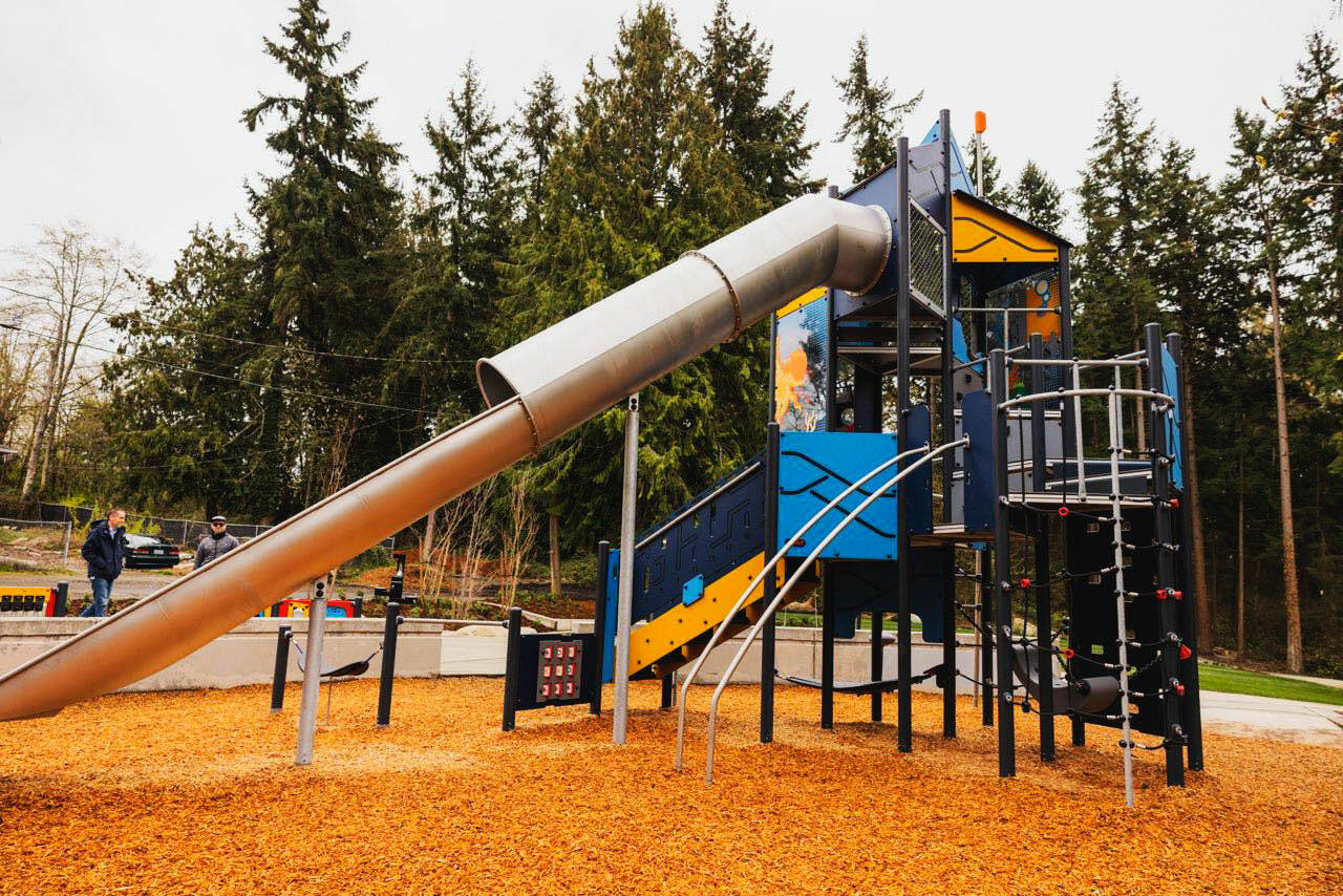 The new playground at Salt Air Vista Park on Kent’s West Hill. COURTESY PHOTO, City of Kent Parks