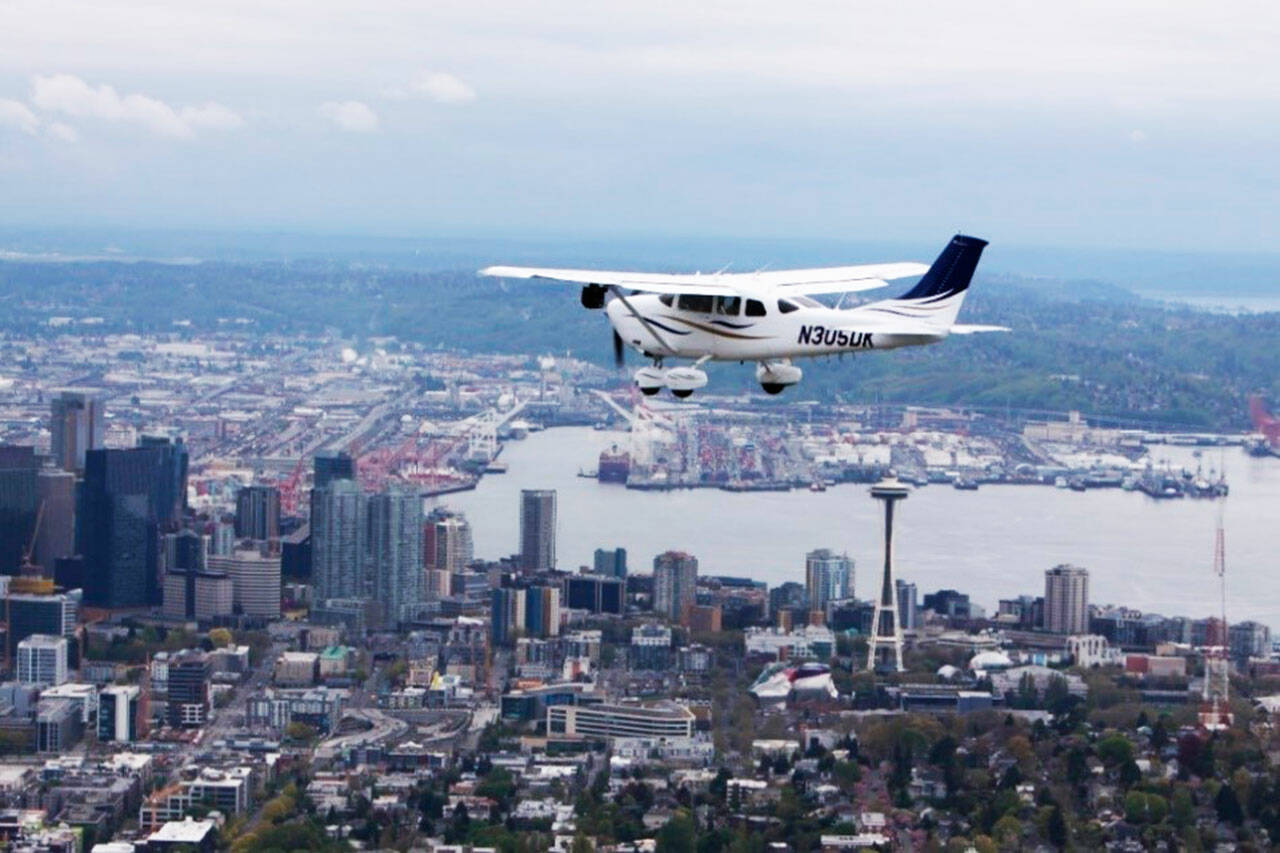 The Washington State Patrol is using Cessna aircraft from its fleet to catch speeding drivers who don’t stop for troopers on the ground. COURTESY FILE PHOTO, State Patrol