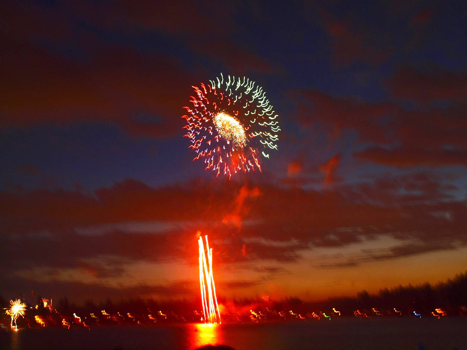 A fireworks display will be part of the city of Kent’s Fourth of July Splash at Lake Meridian Park. COURTESY FILE PHOTO, City of Kent