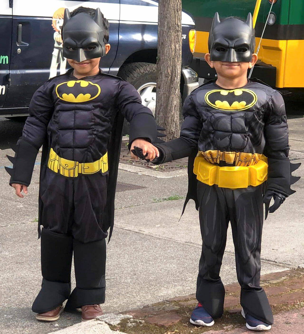 Batman costumes at the 2022 Street of Treats in Historic Downtown Kent. COURTESY FILE PHOTO, Kent Downtown Partnership