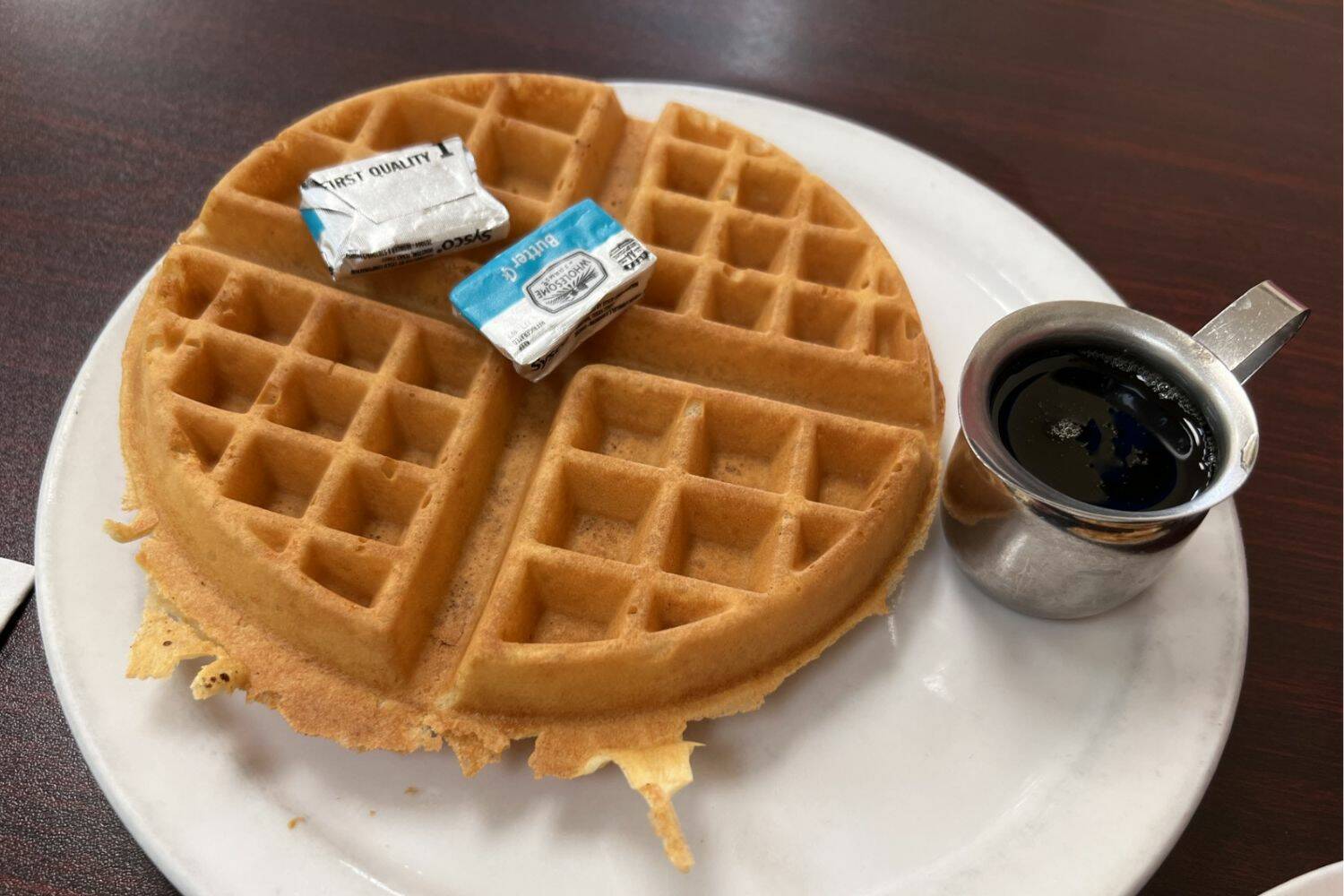 Waffle from Maggie's on Meeker. (Cameron Sheppard/Sound Publishing)