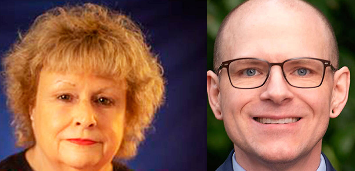 Leslie Hamada and Donald Cook. COURTESY PHOTOS