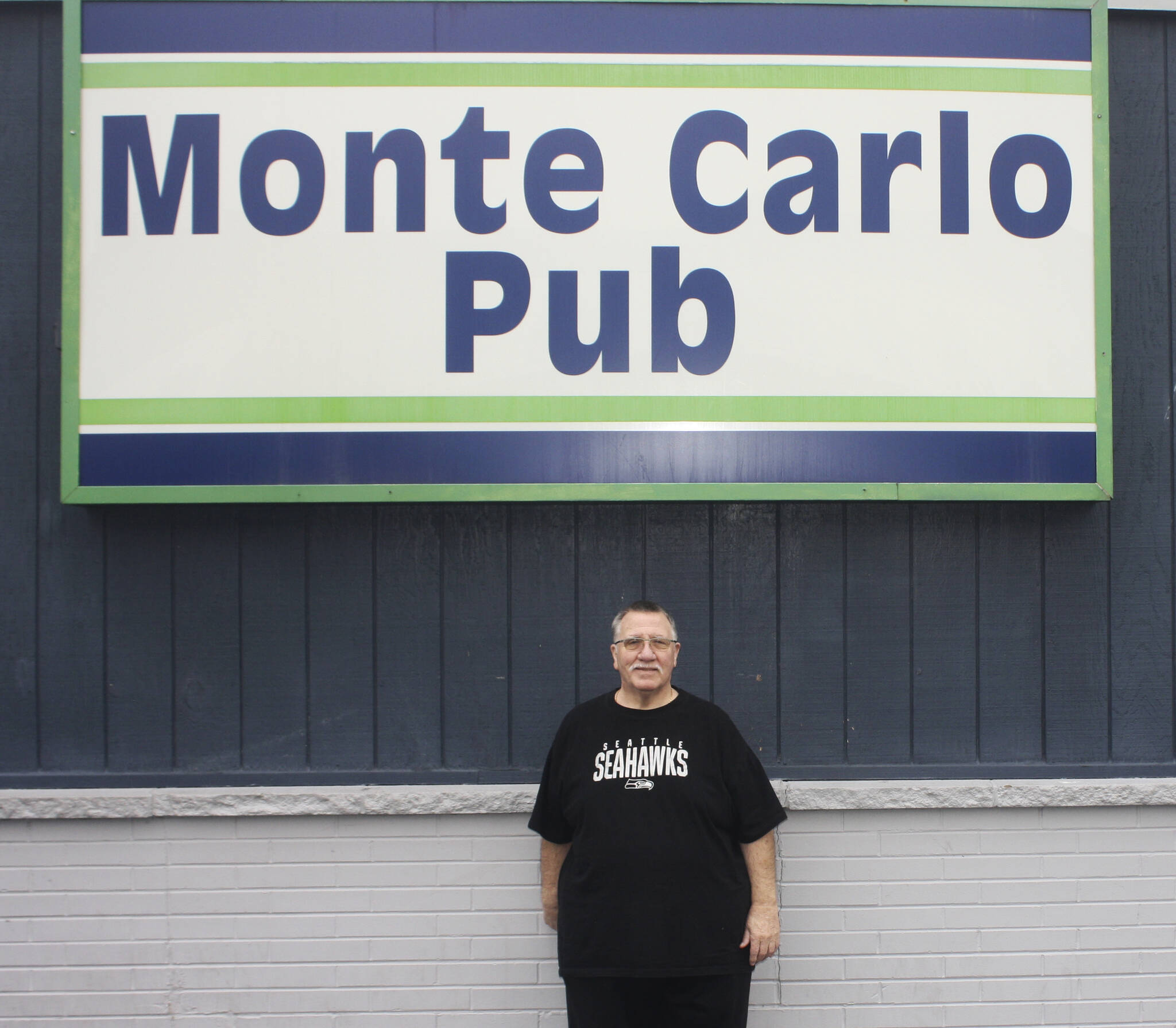Owner Jeff Kohler outside the Monte Carlo Pub. STEVE HUNTER, Kent Reporter