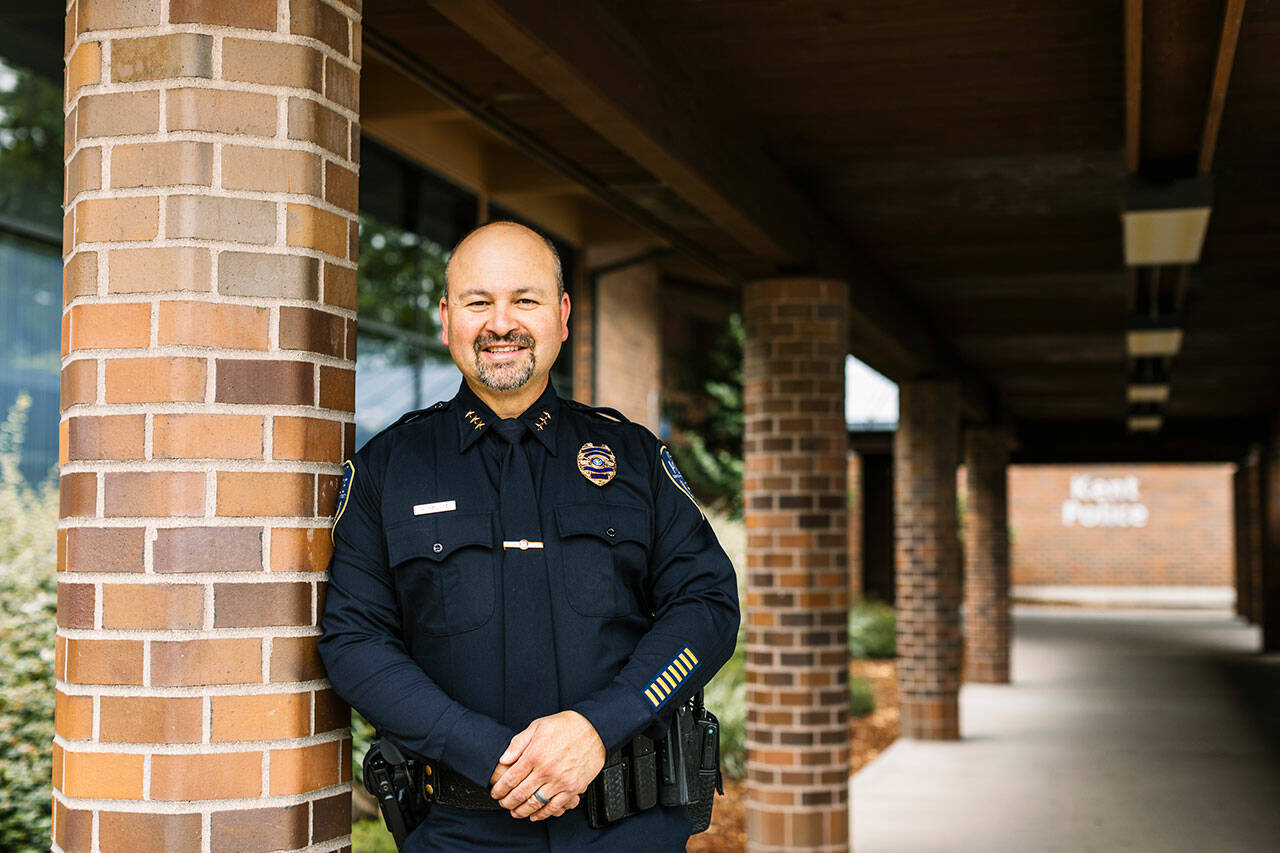 Kent Police Chief Rafael Padilla provided the City Council with the 2023 crime stats compared to 2022. COURTESY PHOTO, Kent Police