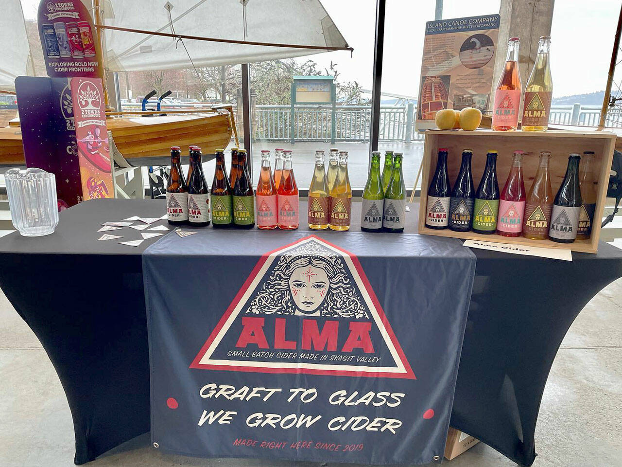 Mount Vernon-based Alma Cider will be one of several cideries and breweries at the Cider & Ale Trail on Friday, March 8 in historic downtown Kent. COURTESY PHOTO, Alma Cider
