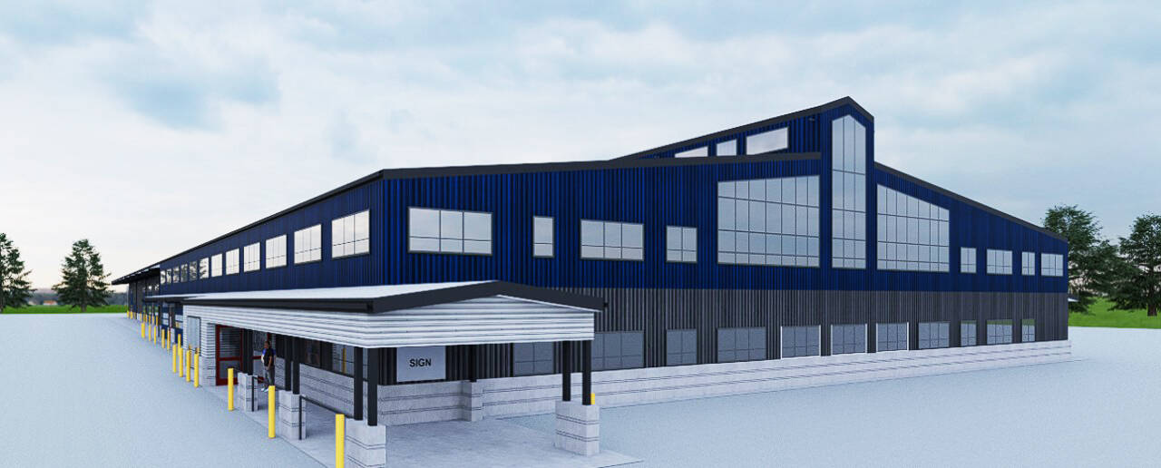 A rendering of the city’s new Kent East Hill Operations Center to be constructed later this year near SE 248th Street and 124th Avenue SE. COURTESY GRAPHIC, City of Kent