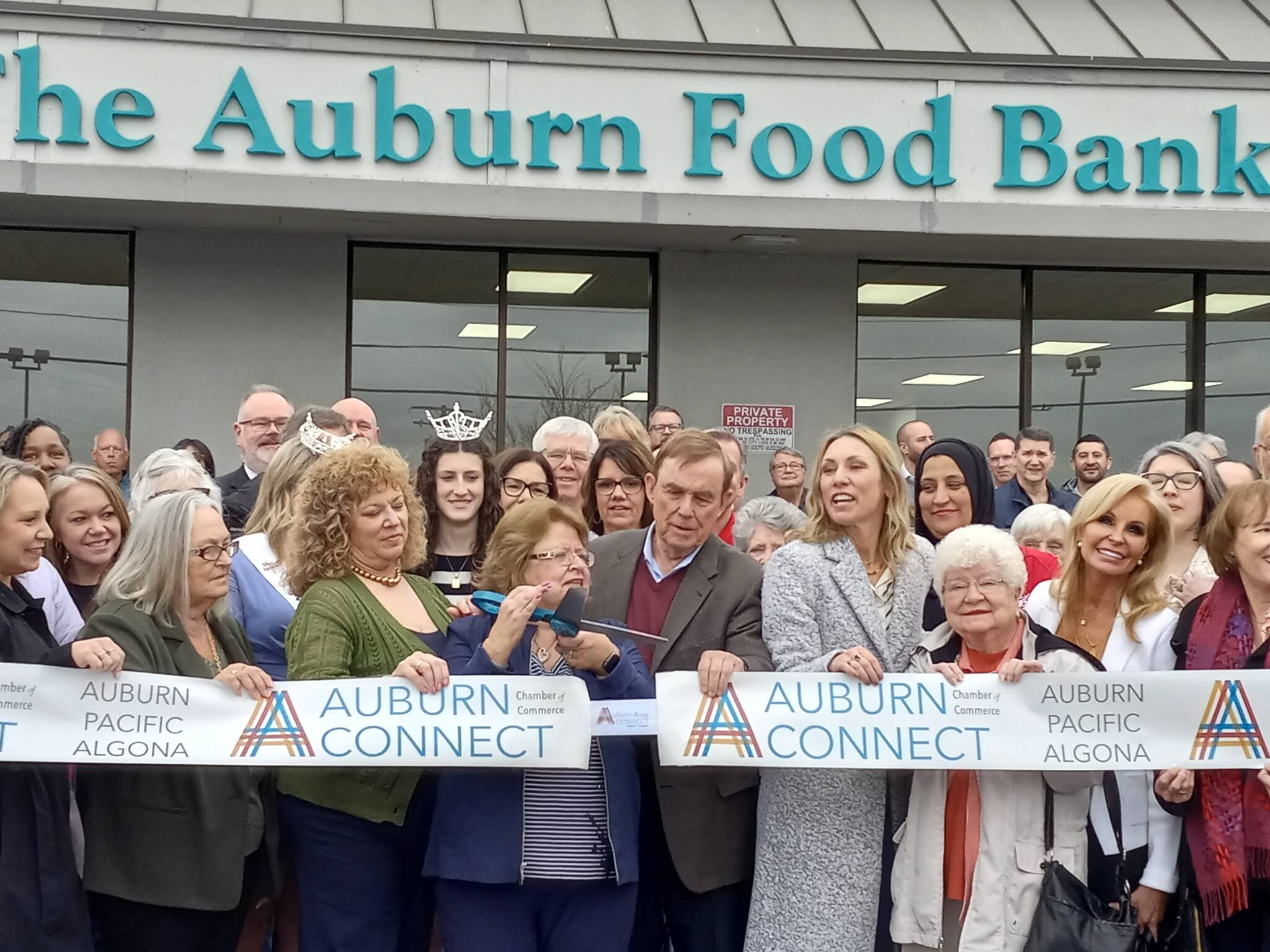 A ribbon cutting was held March 20 to celebrate the new home of the Auburn Food Bank, 2804 Auburn Way N. Photos by Robert Whale/Auburn Reporter