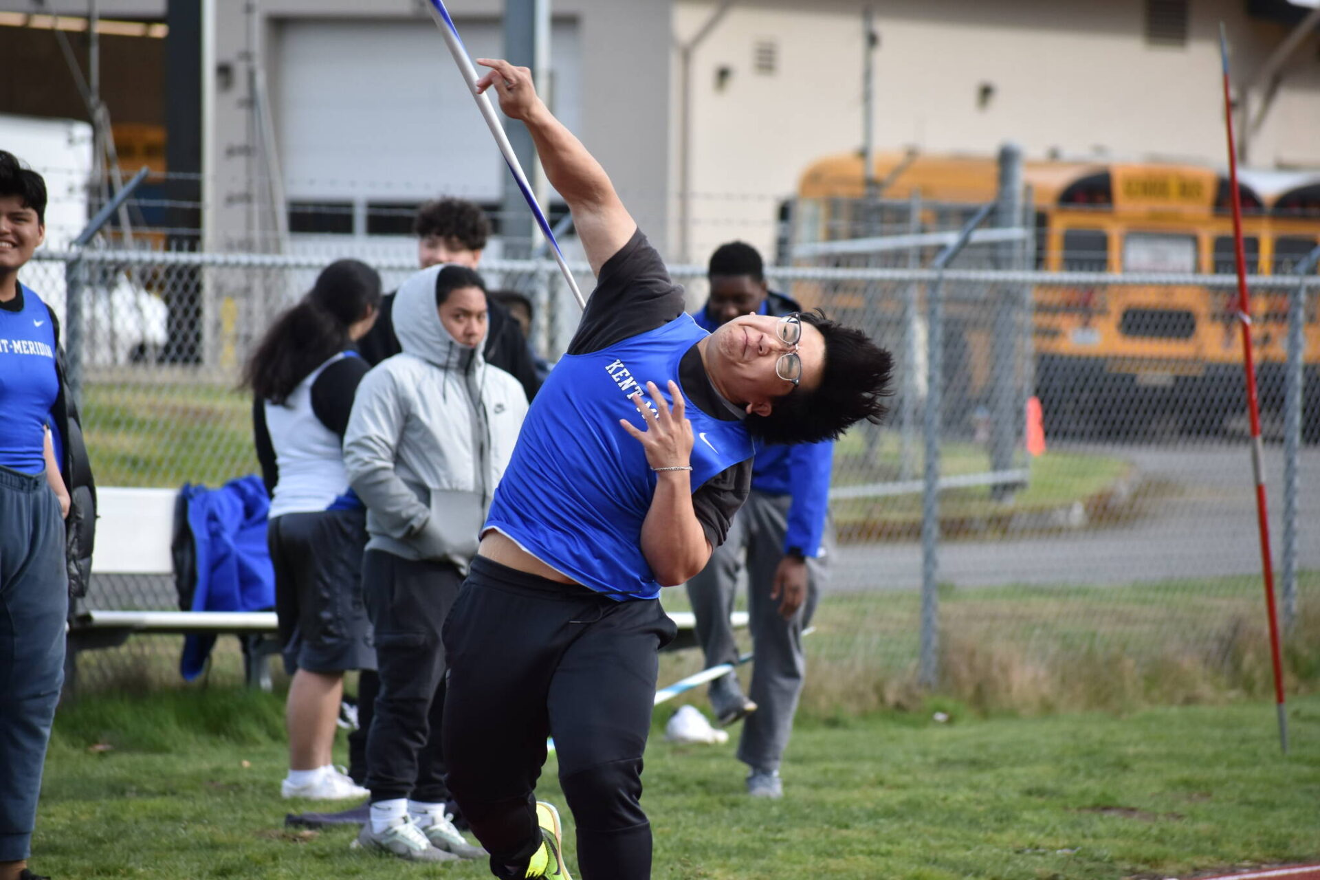 Track and field in action at French Field Kent Reporter