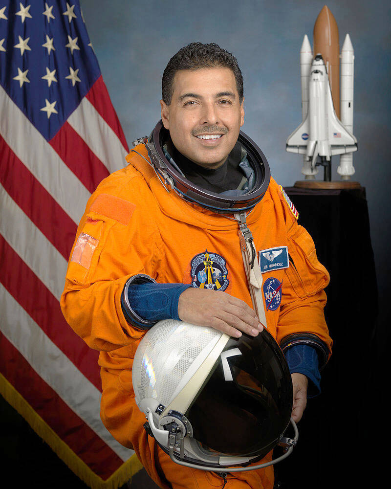 Official 2009 portrait of now retired astronaut Jose Hernandez, who will speak May 4 in Kent at the Space for All STEM Festival at the accesso ShoWare Center. COURTESY PHOTO, City of Kent