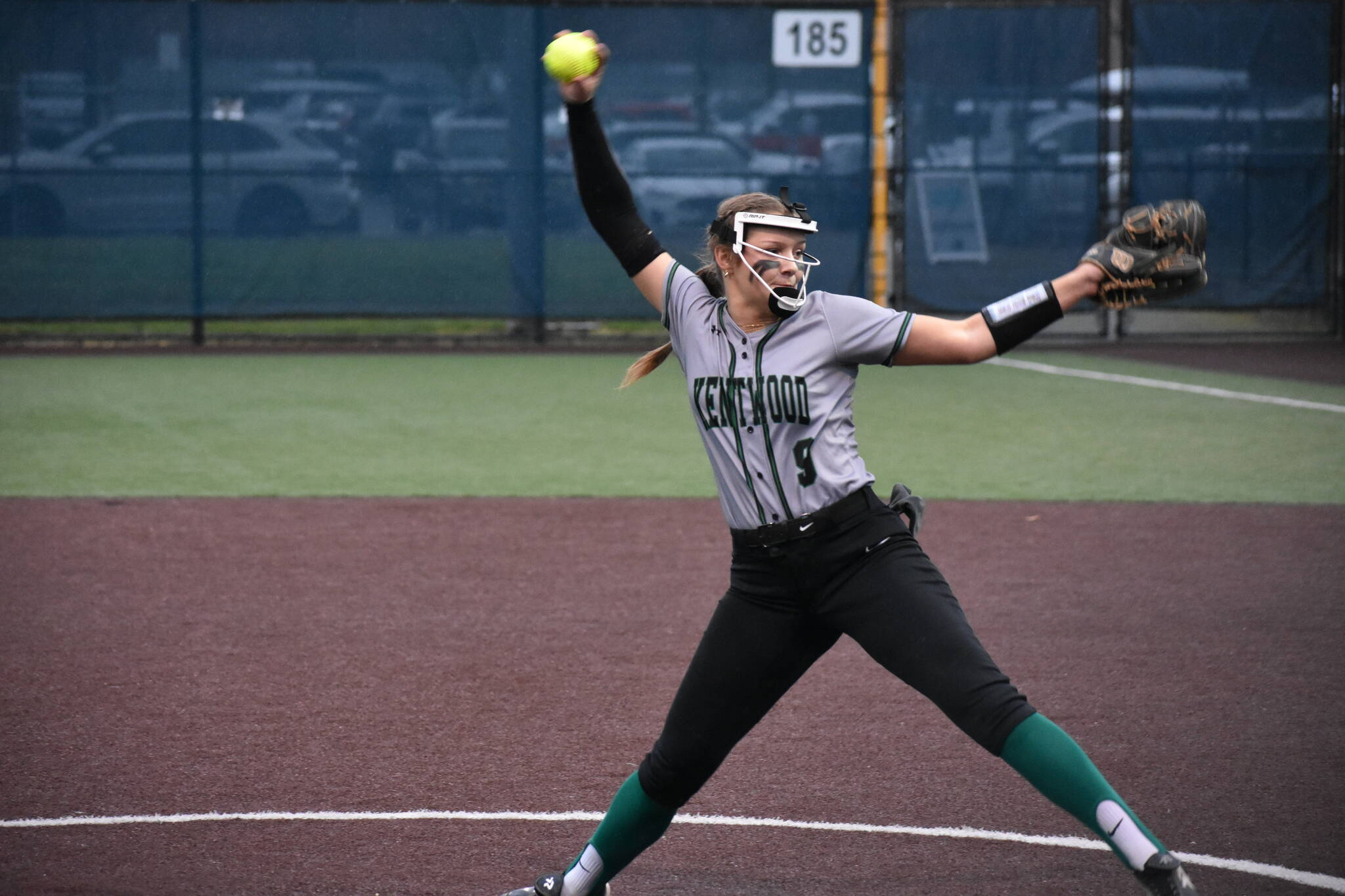 Ben Ray / The Reporter
Sarah Wright has been nothing but dominant in the circle for Kentwood.