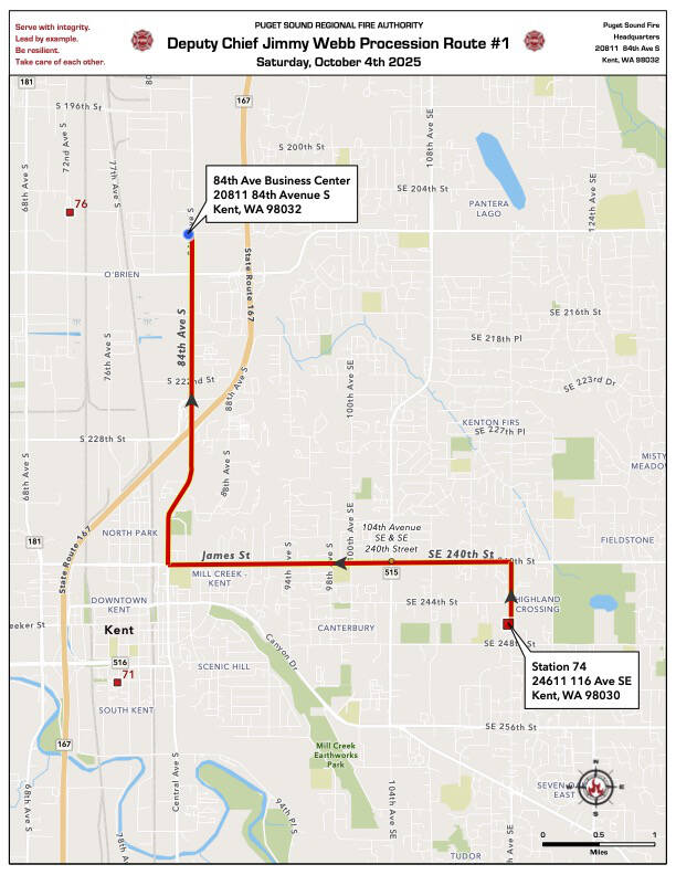 Courtesy Graphic, Puget Sound Fire