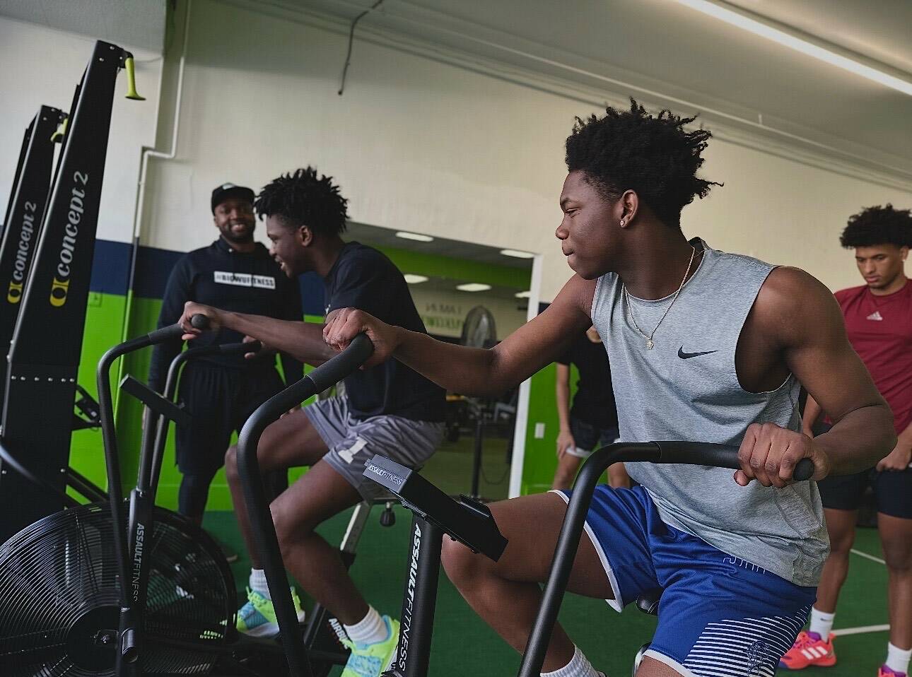 BigWu caters to high school athletes throughout the surround Kent area. Photo courtesy of BigWu Fitness.