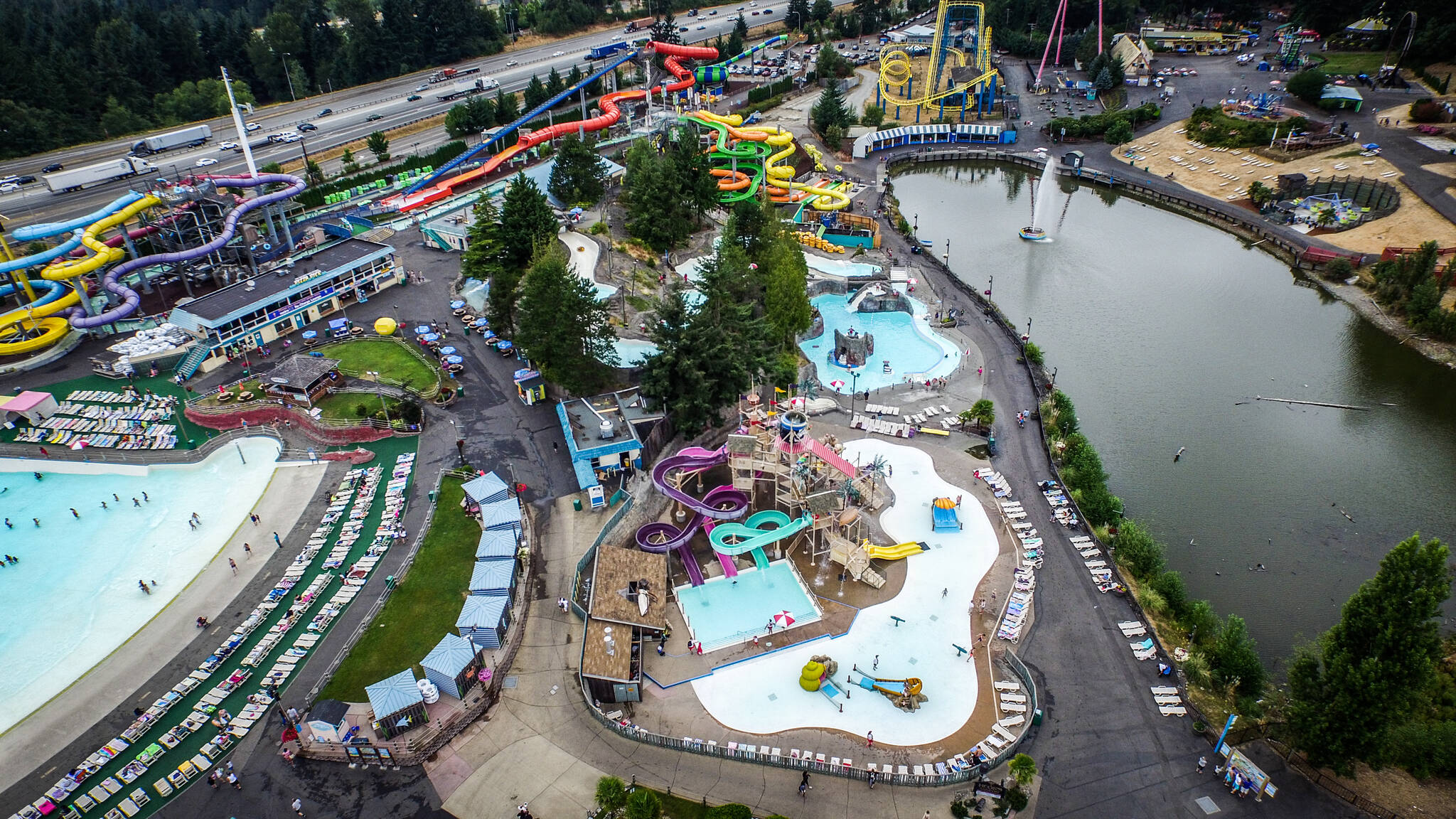 Wild Waves Theme Park is at 36201 Enchanted Pkwy. S., Federal Way. Courtesy photo