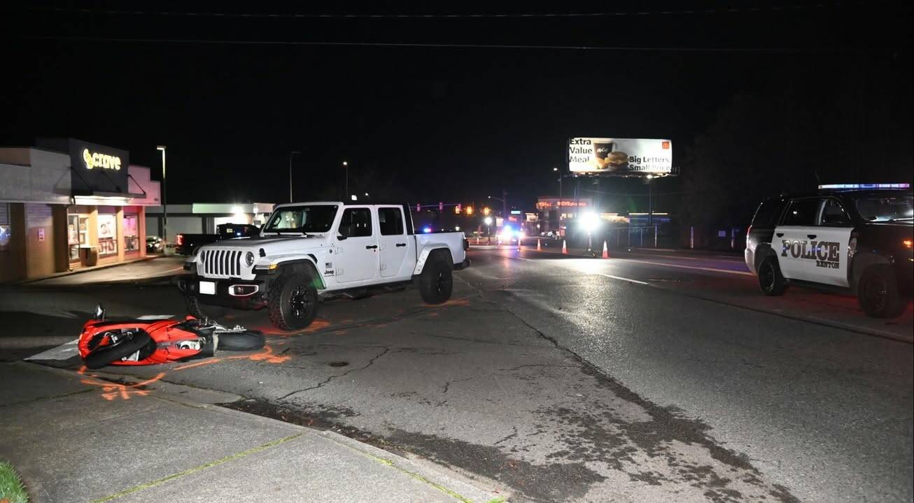 The scene of the incident. Courtesy of Renton Police Department