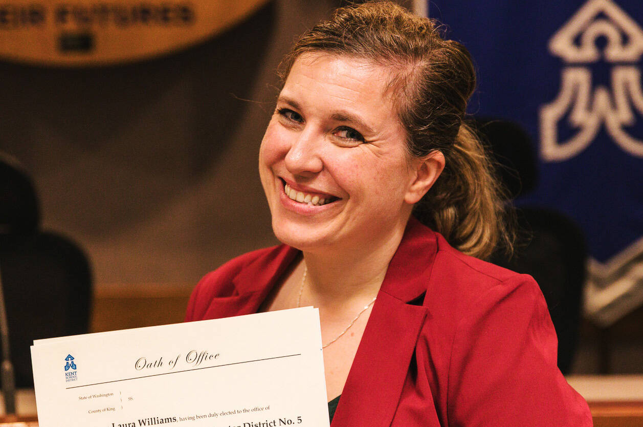 Laura Williams begins Kent School Board director role