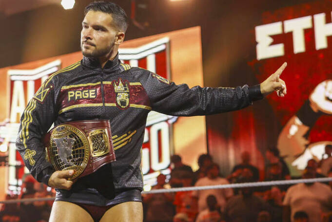 Ethan Page. COURTESY PHOTO, BR/WWE