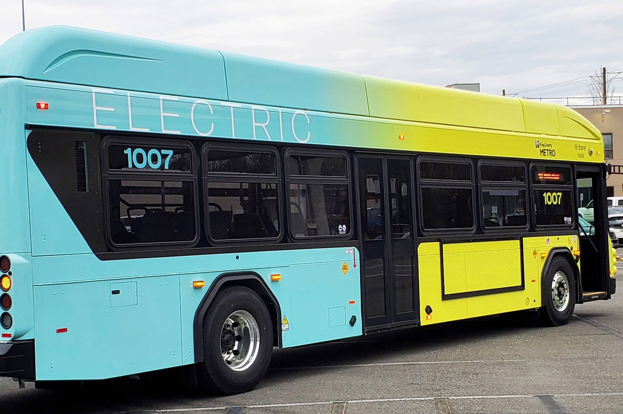 King County Metro rolls out new fleet of battery-electric buses