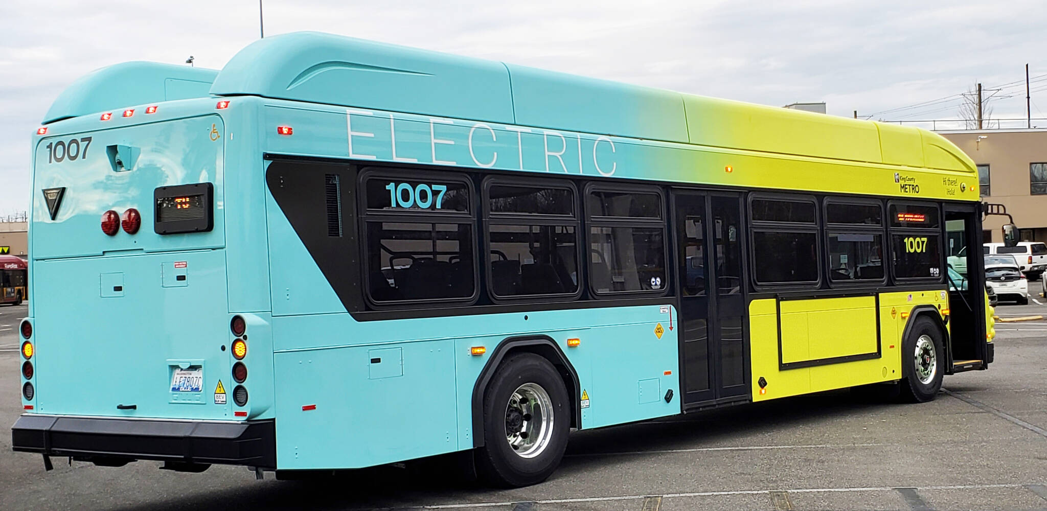 King County Metro is rolling out a new fleet of battery-electric buses in South King County. COURTESY PHOTO, Metro