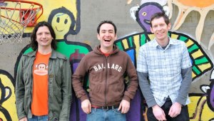 Recess Monkey performs in Kent at noon Wednesday