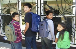 Children at the Appian Way Apartments are well equipped for school