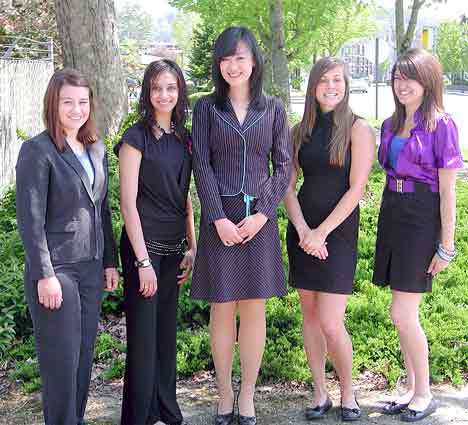 The 2009 Miss Cornucopia Court is