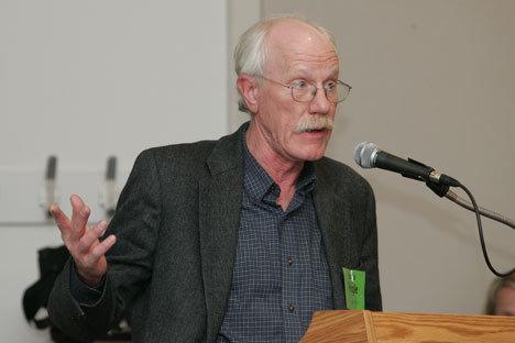 Executive Director of Kent Youth and Family Services Mike Heinisch pleads to at least keep the same funding levels from 2009 budget for human services during a county budget hearing Oct. 13 in Kent.